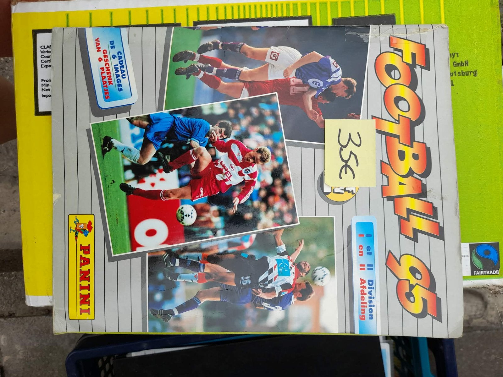 Boek Panini football 95, Verzamelen, Ophalen of Verzenden, Zo goed als nieuw
