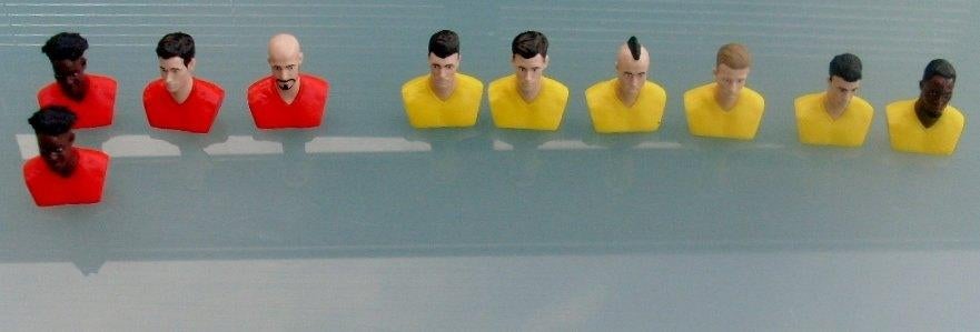 10 toppeez van de rode duivels, Enlèvement ou Envoi