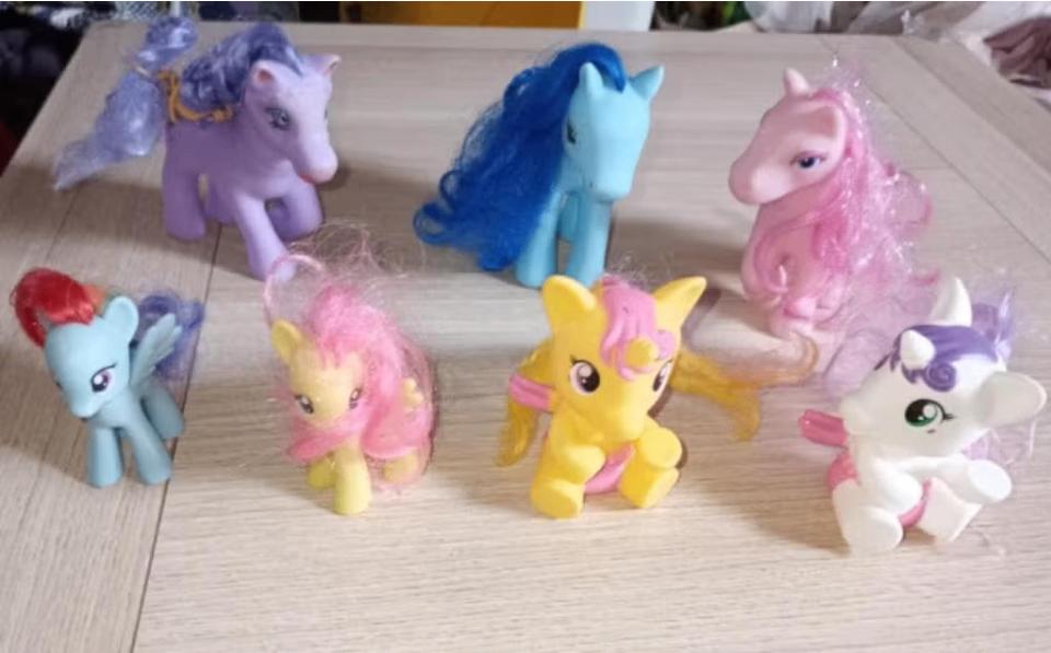 9 verschillende pony's , 1-3€/stuk, Enlèvement ou Envoi, Utilisé