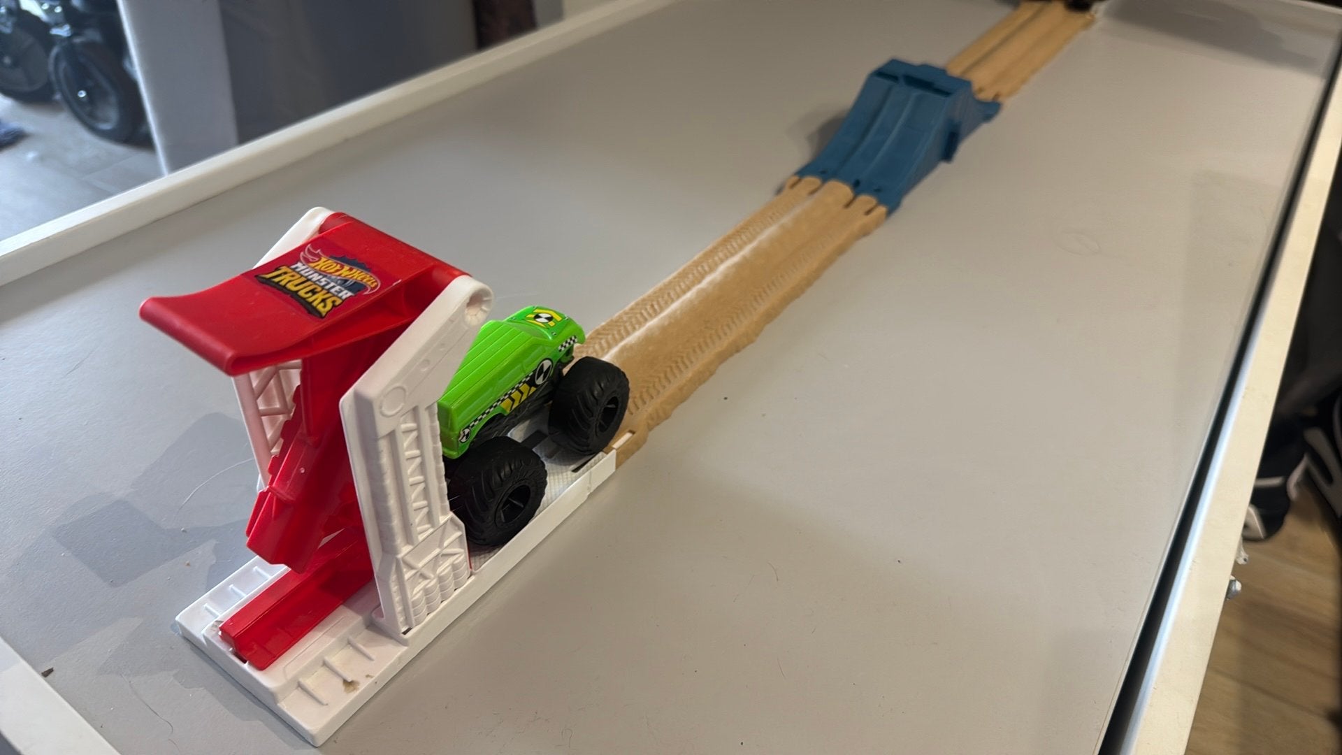 Originele Hot Wheels Monster Trucks Race Challenge – Mattel, Enlèvement, Comme neuf