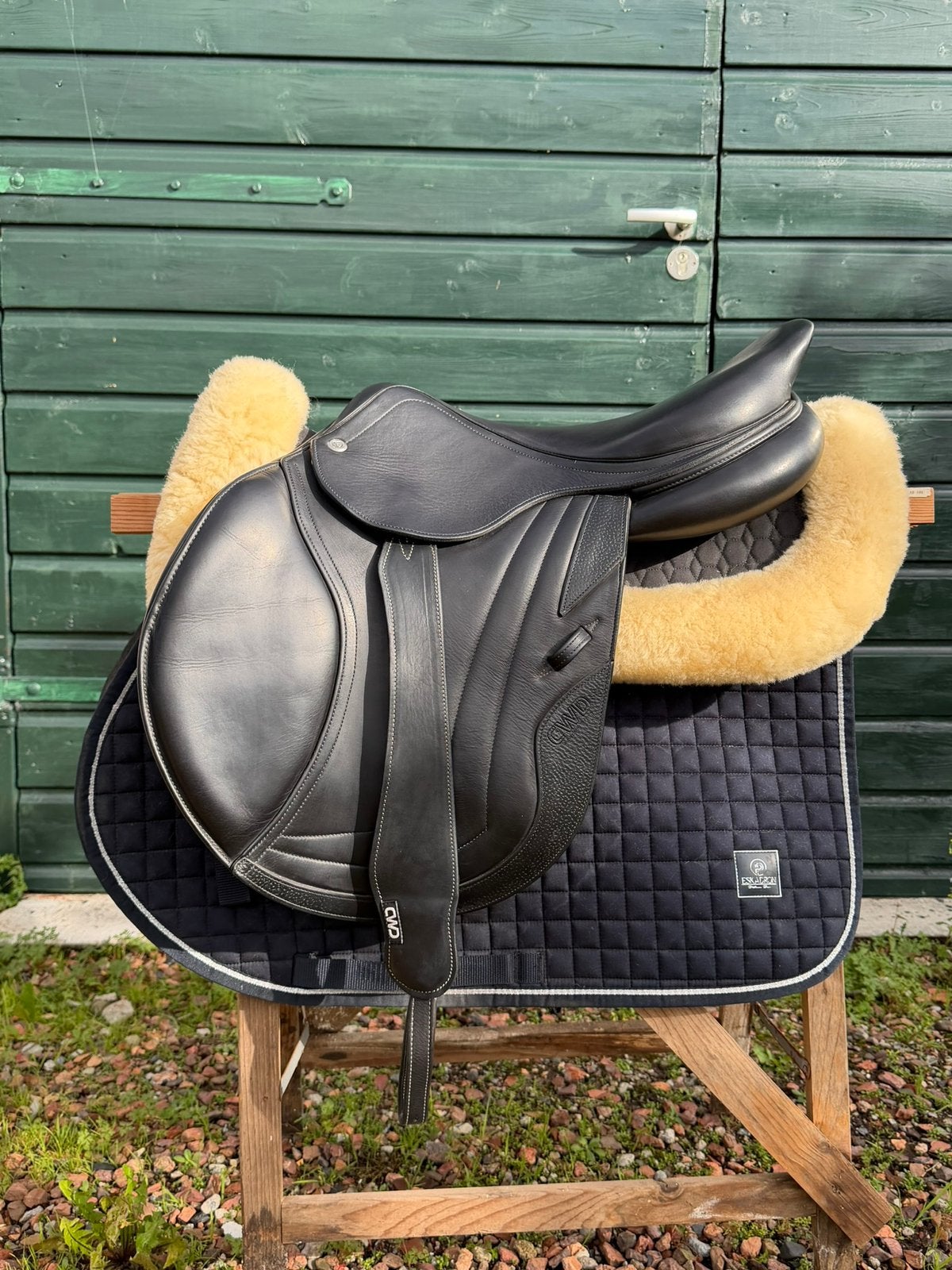 17,5 inch Optim Cwd zadel, L (17.5 inch), Ophalen of Verzenden, CWD, Springen