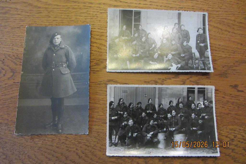 Armée belge cartes photos chasseurs ardennais ABBL ww2, Enlèvement ou Envoi, Armée de terre, Photo ou Poster