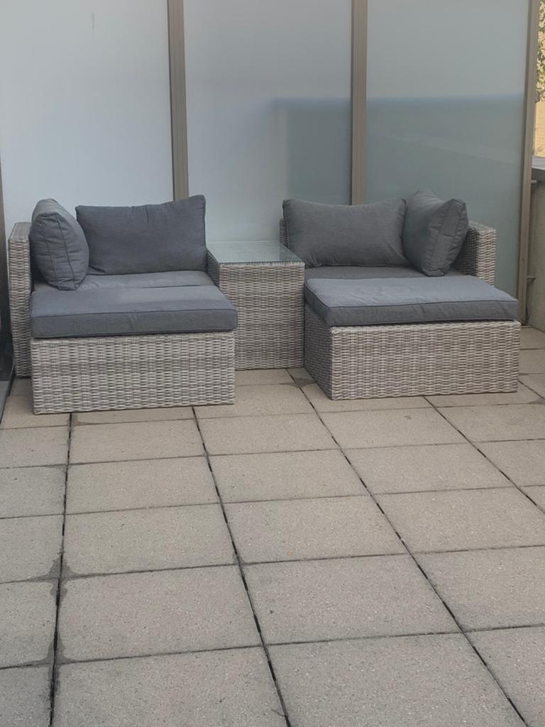 Salon de jardin (déhoussable), Tuin en Terras, Ophalen, Gebruikt, Tuinset