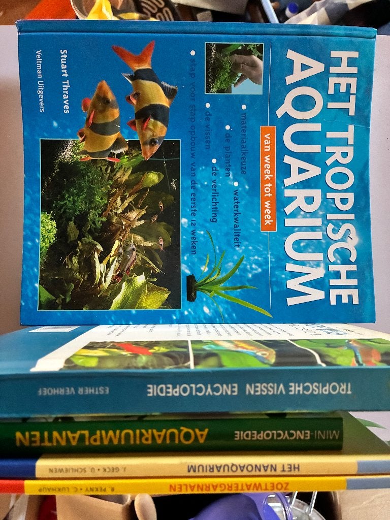 Collectie aquarium boeken, Boeken, Ophalen of Verzenden