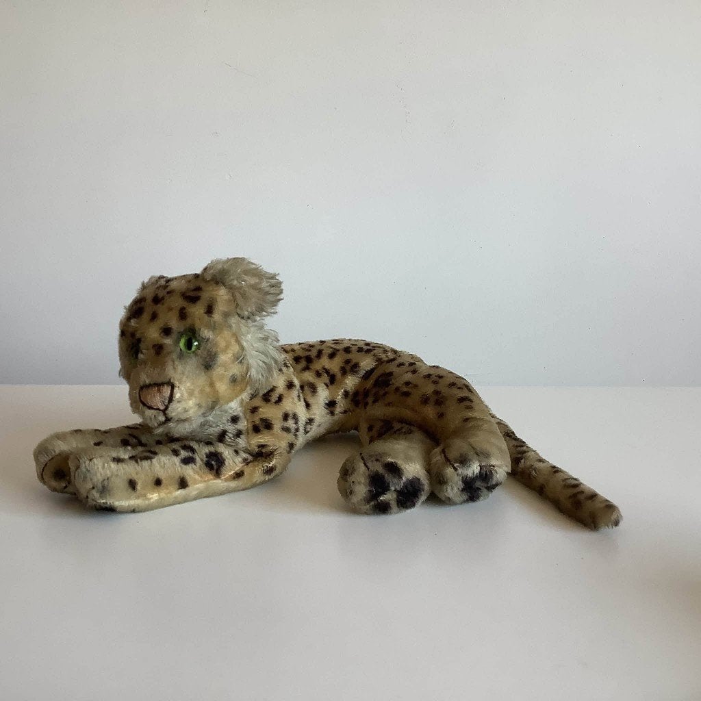 Groot vintage Steiff Luipaard “Leopard”, Antiek en Kunst, Ophalen of Verzenden