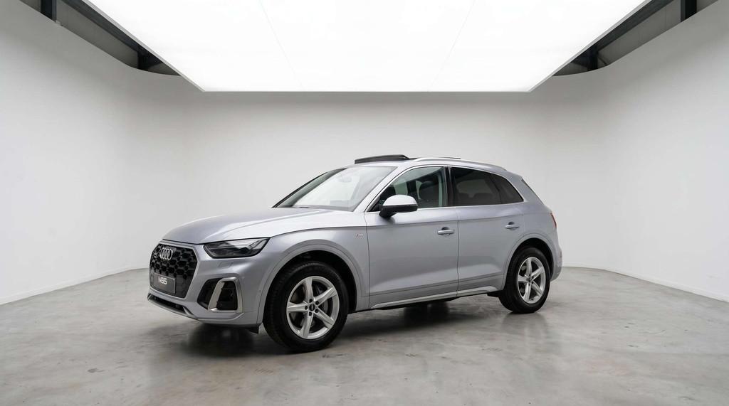 Audi Q5 *PHEV 50 TFSI* S-LINE* TOIT PANO* LED* GARANTIE 12 M, Auto's, Gebruikt, 195 kW, Leder, Bedrijf