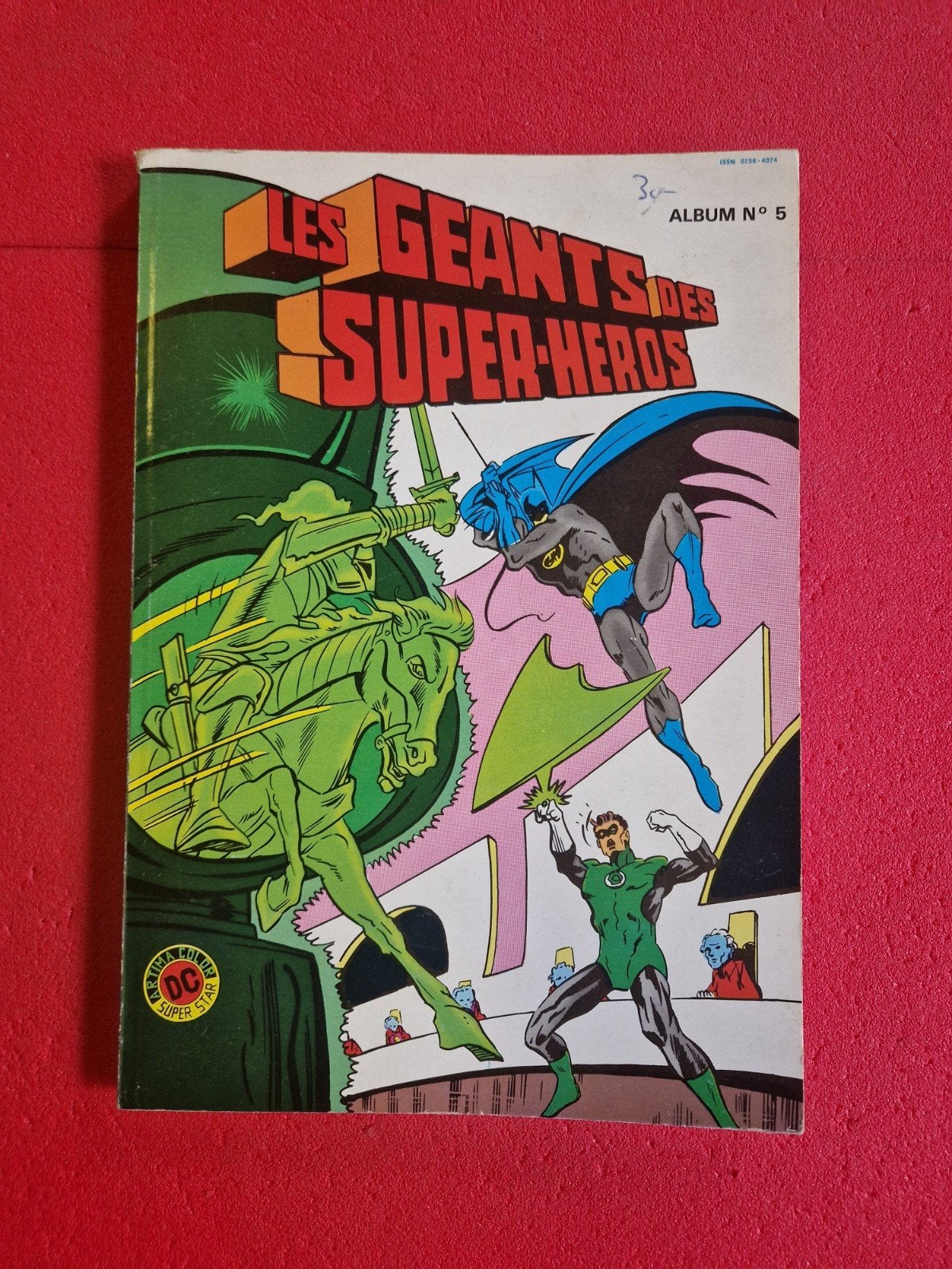 bd les géants des super heros, album 5, Livres, Enlèvement ou Envoi