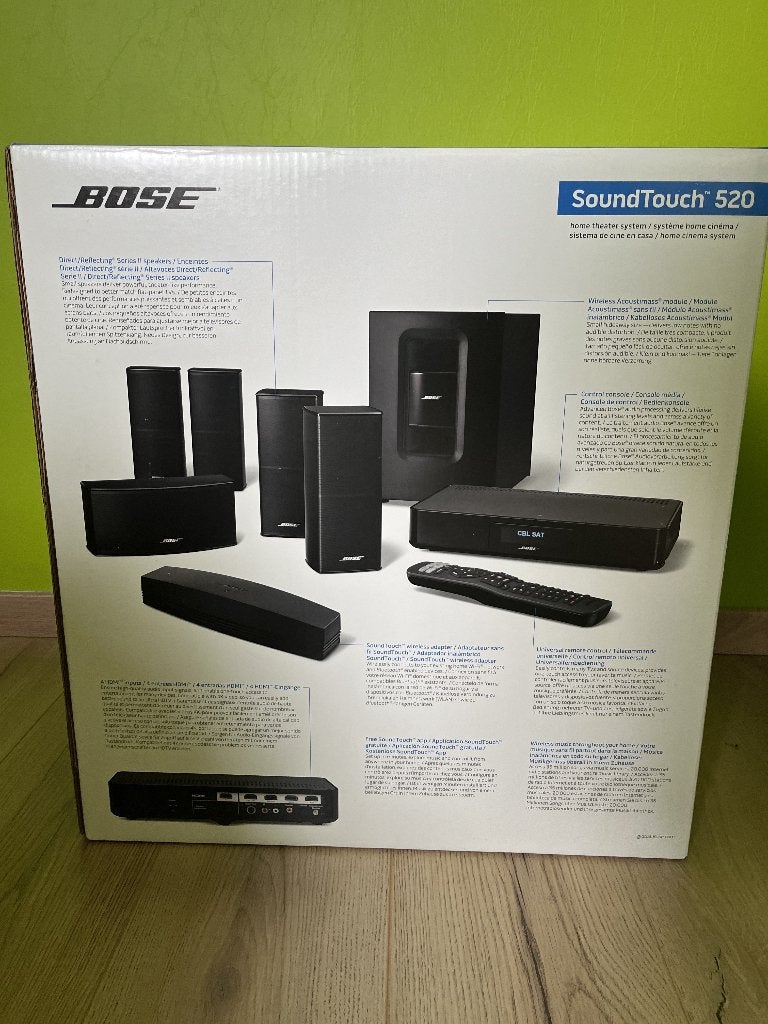 Bose SoundTouche 520 home cinema, Audio, Tv en Foto, Home Cinema-sets, Zo goed als nieuw, 5.1-systeem, Ophalen