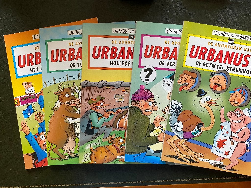 Urbanus Strips x40, Meerdere stripboeken, Ophalen of Verzenden, Zo goed als nieuw, Linthout en Urbanus