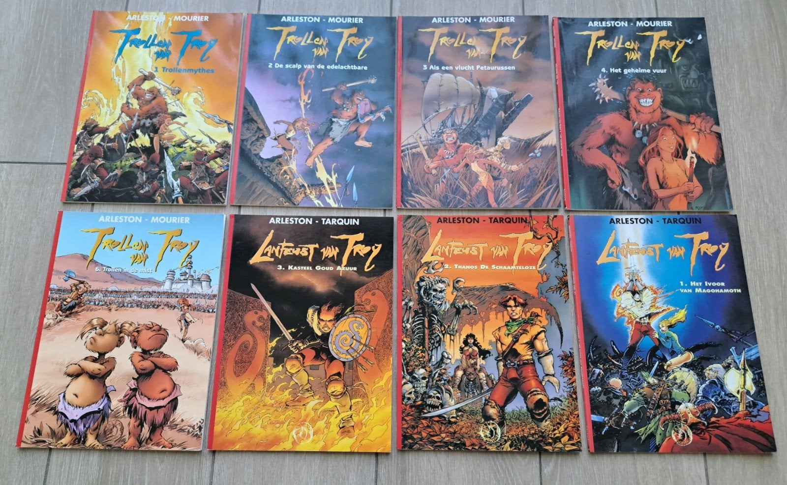 Strips: Trollen van Troy / Lanfeust van Troy, Boeken, Ophalen of Verzenden, Zo goed als nieuw