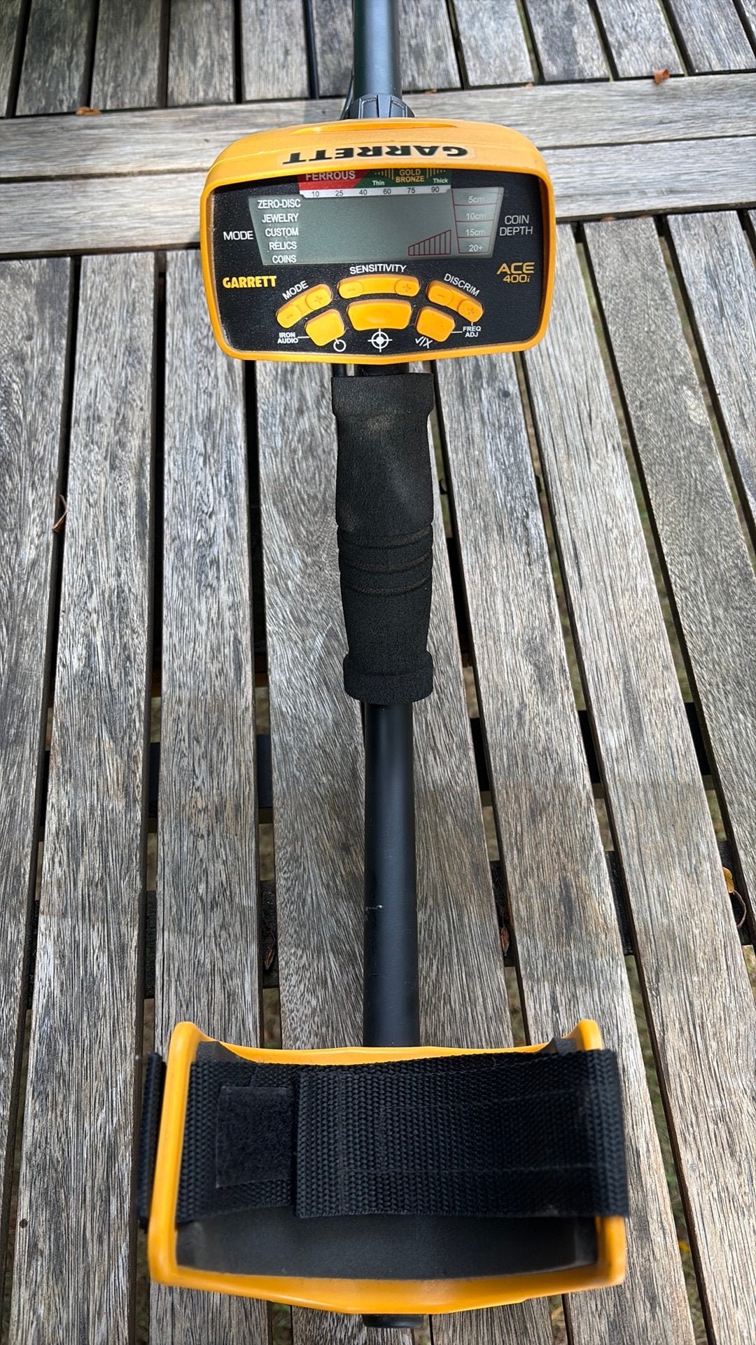 Metaaldetector Garret 400i, Hobby en Vrije tijd, Metaaldetectors, Ophalen, Zo goed als nieuw
