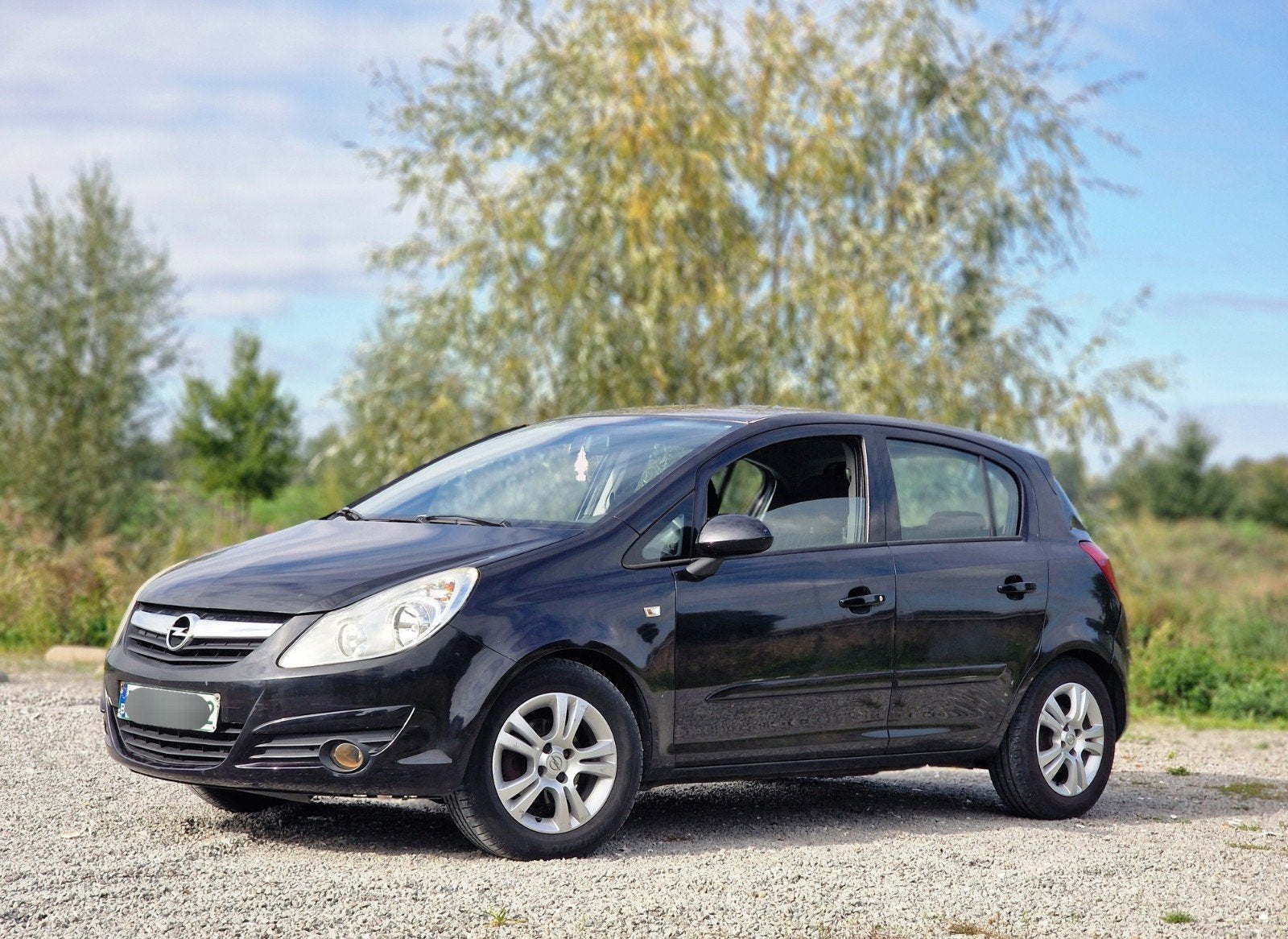 Opel Corsa 1.2 Benzine Automaat – Airco – Incl keuring VVK, Auto's, Automaat, Stof, Zwart, Zwart