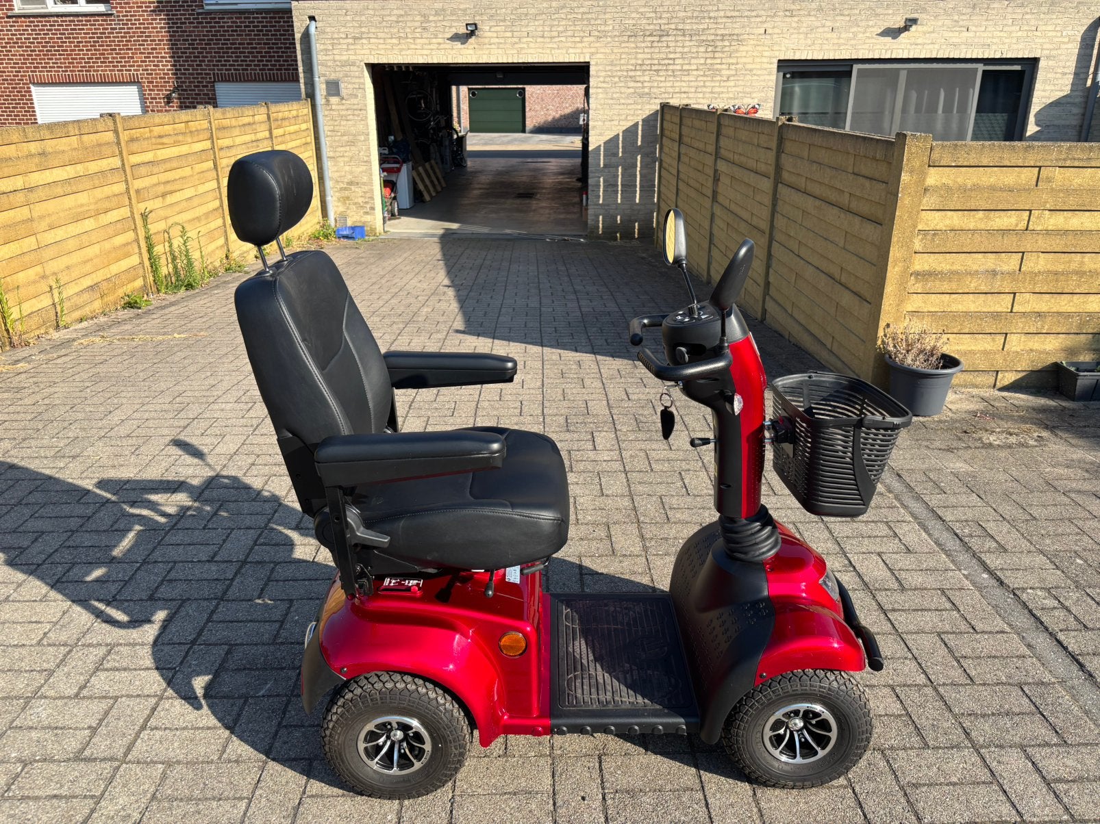 Vermeiren Ceres special edition rood, Diversen, Brommobielen en Scootmobielen, Ophalen, Zo goed als nieuw, Vermeiren