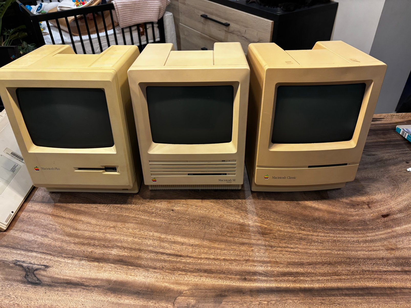 3 Apple Macintosch computers uit de vorige eeuw, Computers en Software, Ophalen