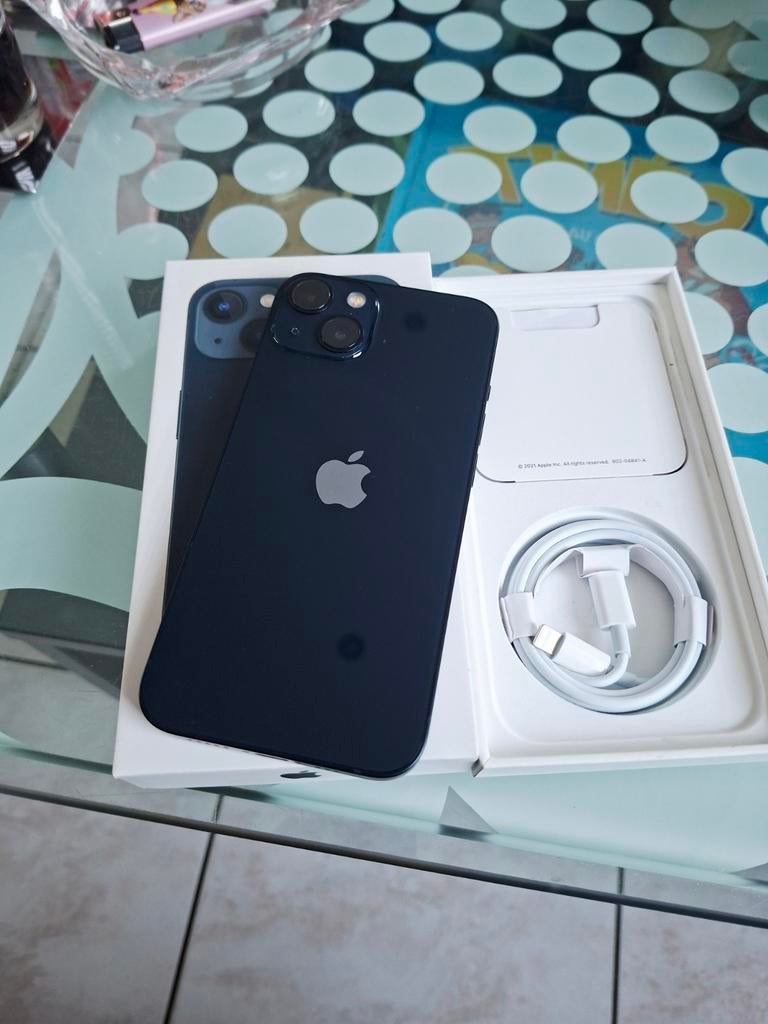 iPhone 13 zo goed als nieuw, Ophalen, 128 GB, Zwart, IPhone 13