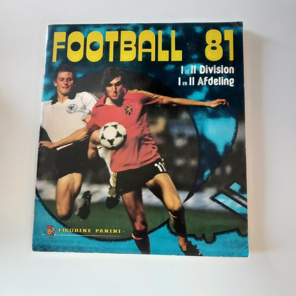 L'album de Panini Football 81 est complet, Enlèvement ou Envoi