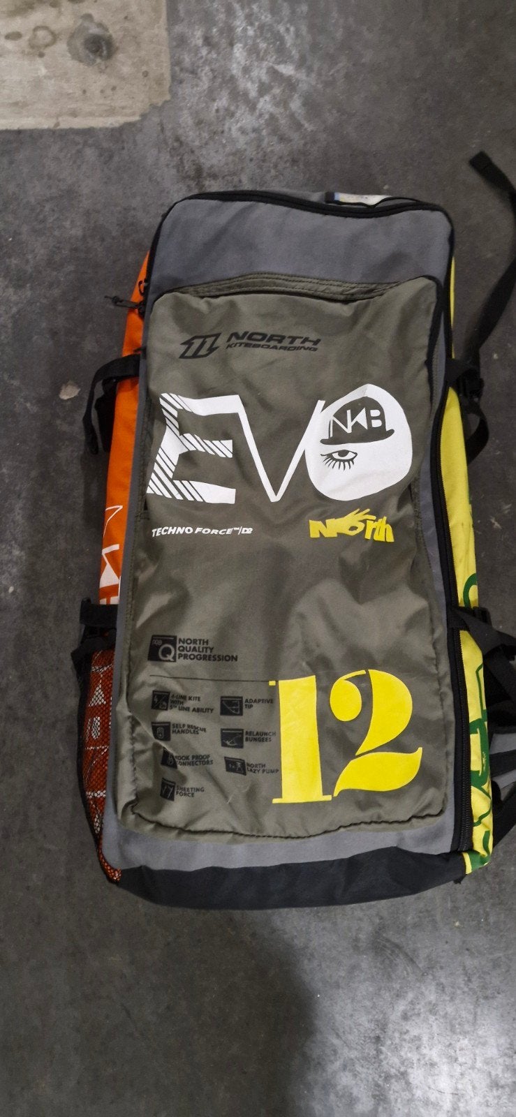 Kite 12m, Ophalen, Kite