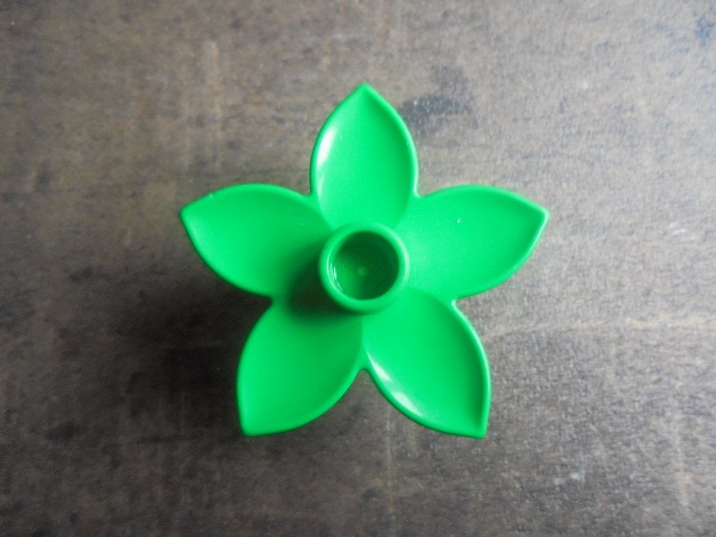 Lego Duplo Plant Flower with 1 Top Stud (zie foto's) 119, Ophalen of Verzenden, Gebruikt, Losse stenen, Duplo