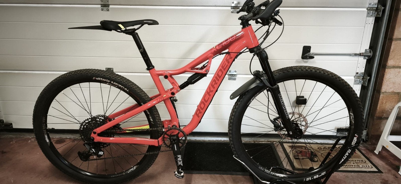 Rockrider full suspension 29inch.
Cross country xc 100 s., Fietsen en Brommers, Ophalen