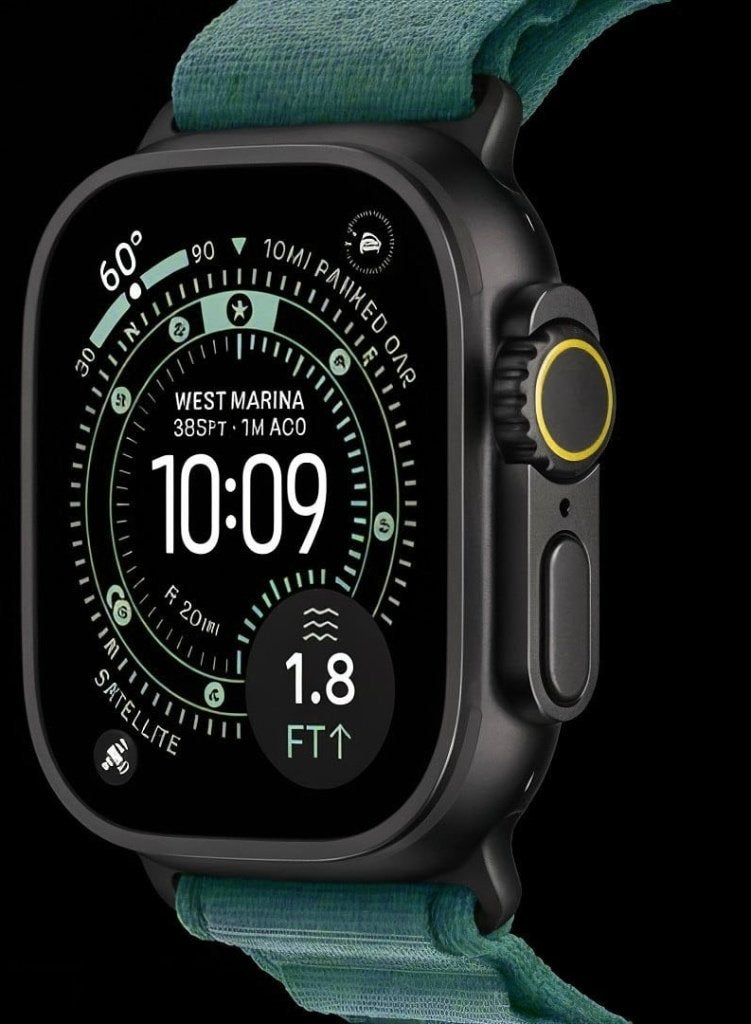 Apple Watch Ultra 4 GPS + Cellular 49 mm Titane, Neuf, Étanche, Apple Watch, IOS