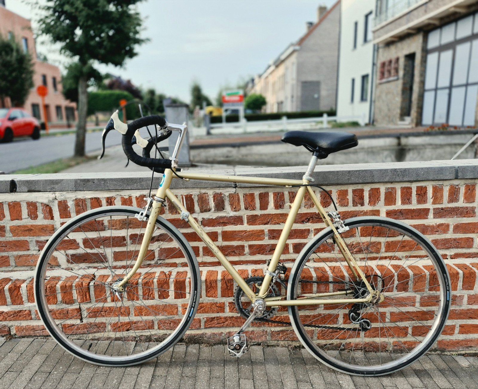 Vintage 70's koersfiets voor kinderen - Learco Guerra, Frein sur jante, Moins de 10 vitesses, Enlèvement, Utilisé