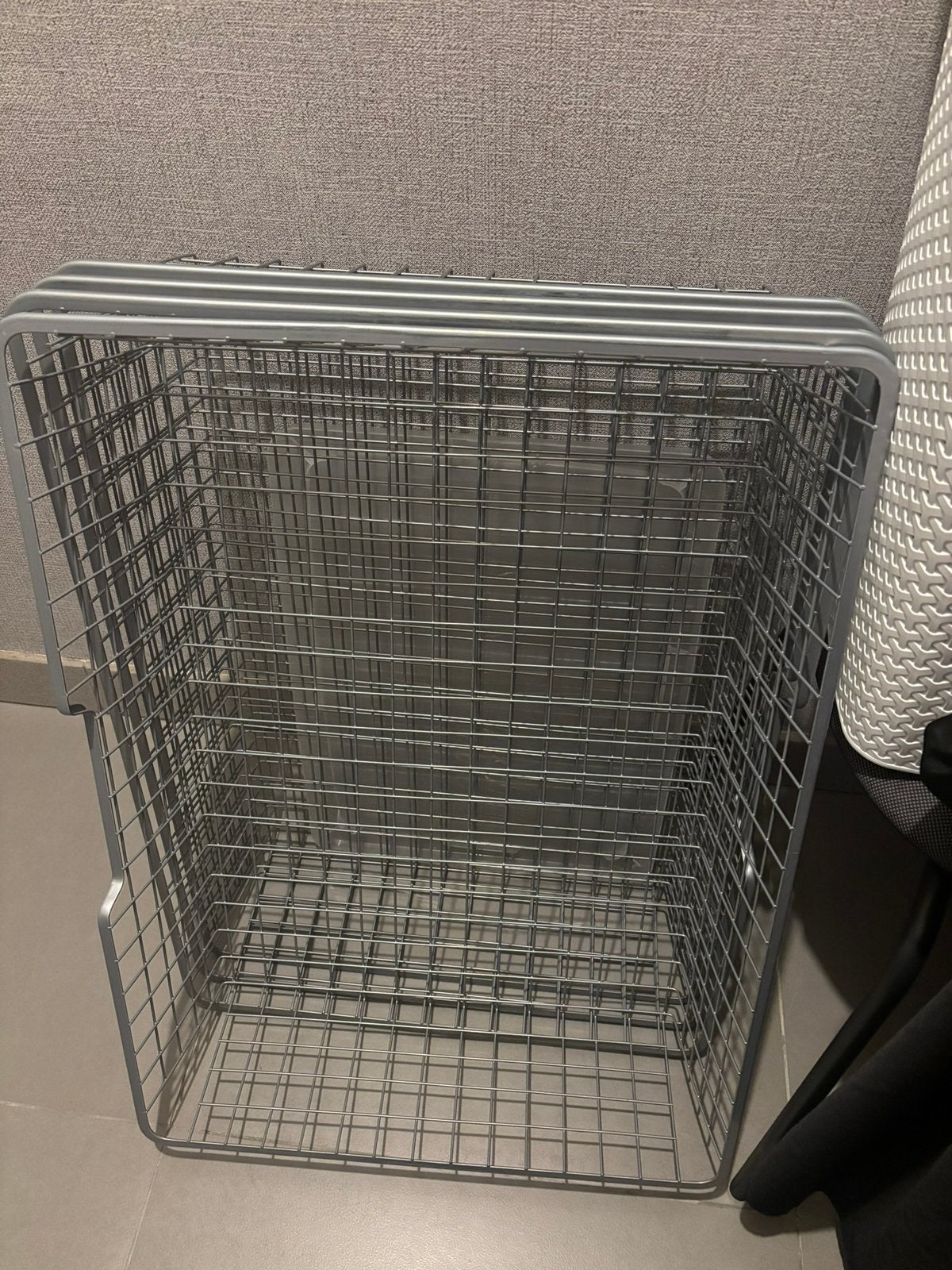 IKEA metalen draadmand / uittrekbare korf voor kast, Maison & Meubles, Enlèvement, Comme neuf
