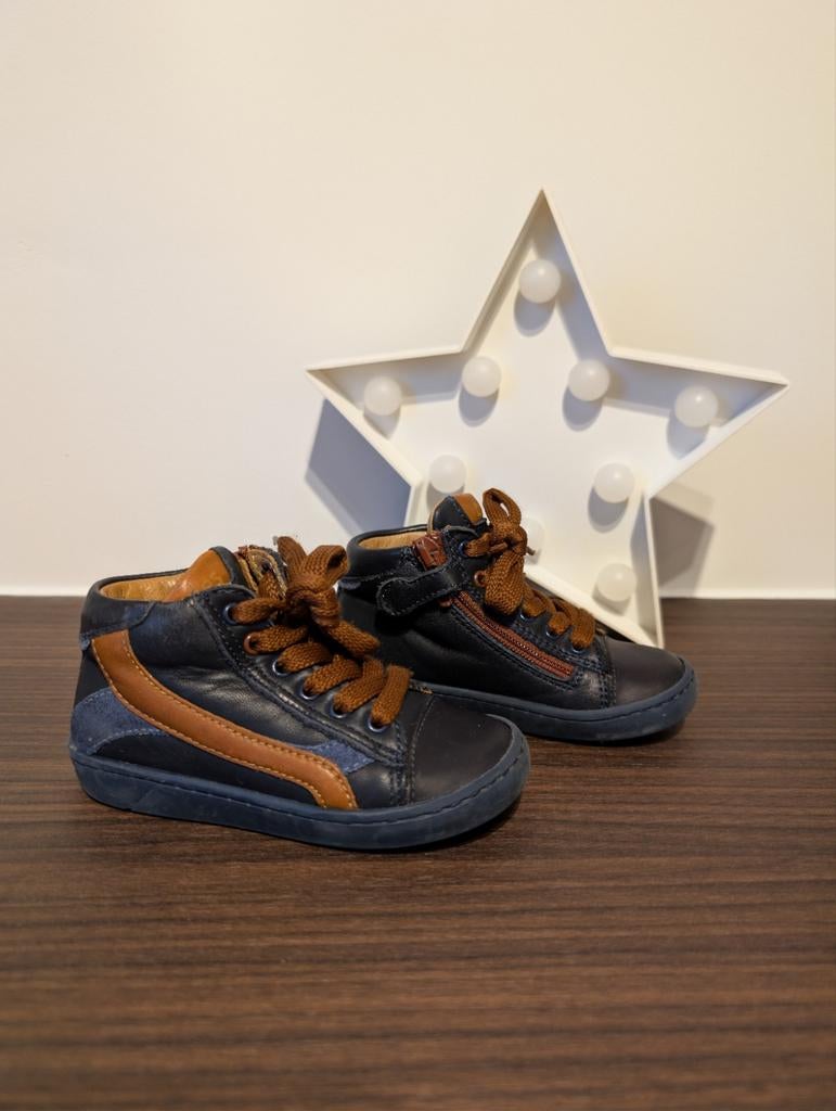 Stones and Bones schoentjes donkerblauw - Leer - Maat 22, Kinderen en Baby's, Kinderkleding | Schoenen en Sokken, Schoenen, Ophalen of Verzenden