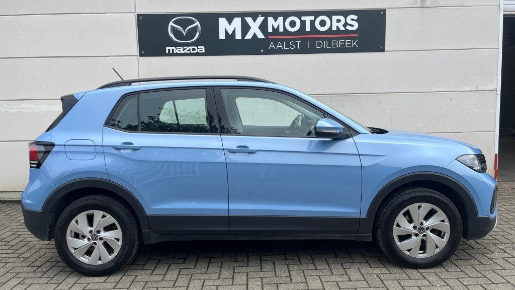 Volkswagen T-Cross Life Business 1.0 TSI DSG, Auto's, Volkswagen, Blauw, Bedrijf, 5 deurs, 3 cilinders