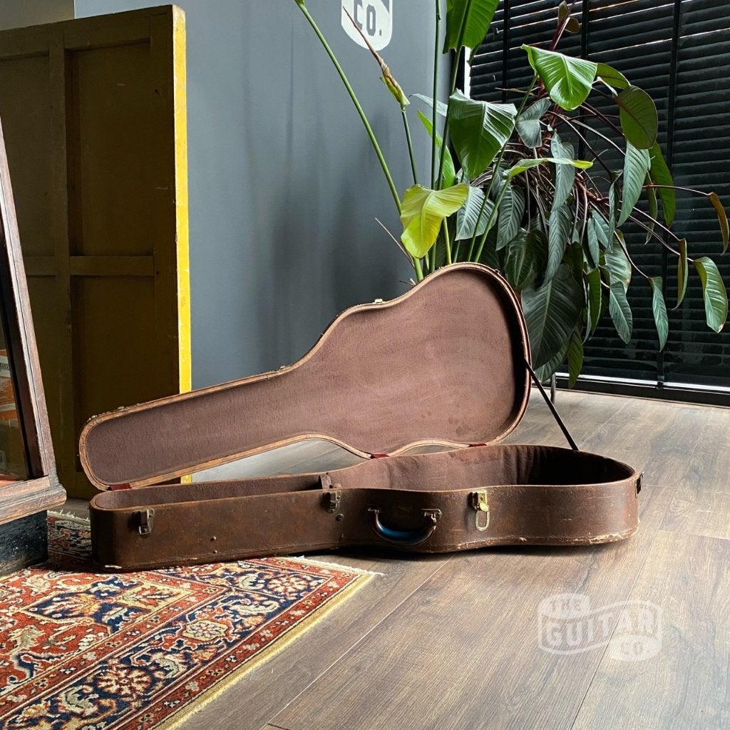 Lifton Brown Gibson Case 16-inch Early 1950s, Musique & Instruments, Enlèvement ou Envoi, Utilisé, Guitare acoustique