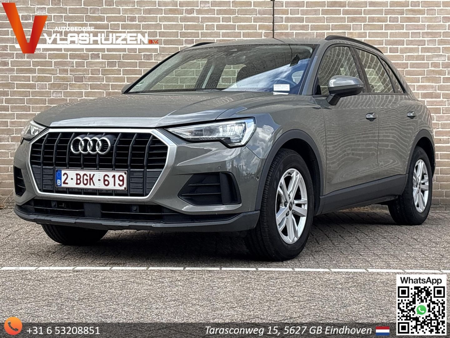 Audi Q3 35 TDI Business Edition | € 16.150,- NETTO! | appare, Autos, Argent ou Gris, Achat, Entreprise, Noir