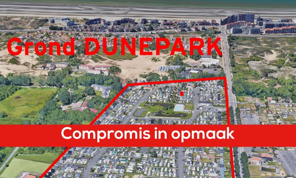 Oostduinkerke - Grond DUNEPARK - Broker (REF 90372), Immo, Vrijstaande woning, Oostduinkerke, Provincie West-Vlaanderen, Tot 200 m²