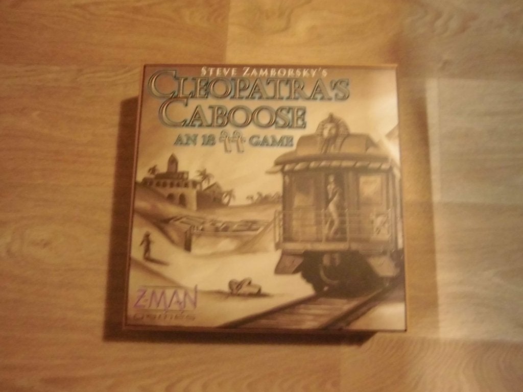 bordspel Cleopatras Caboose van Z-man games, Hobby en Vrije tijd, Een of twee spelers, Ophalen of Verzenden, Nieuw