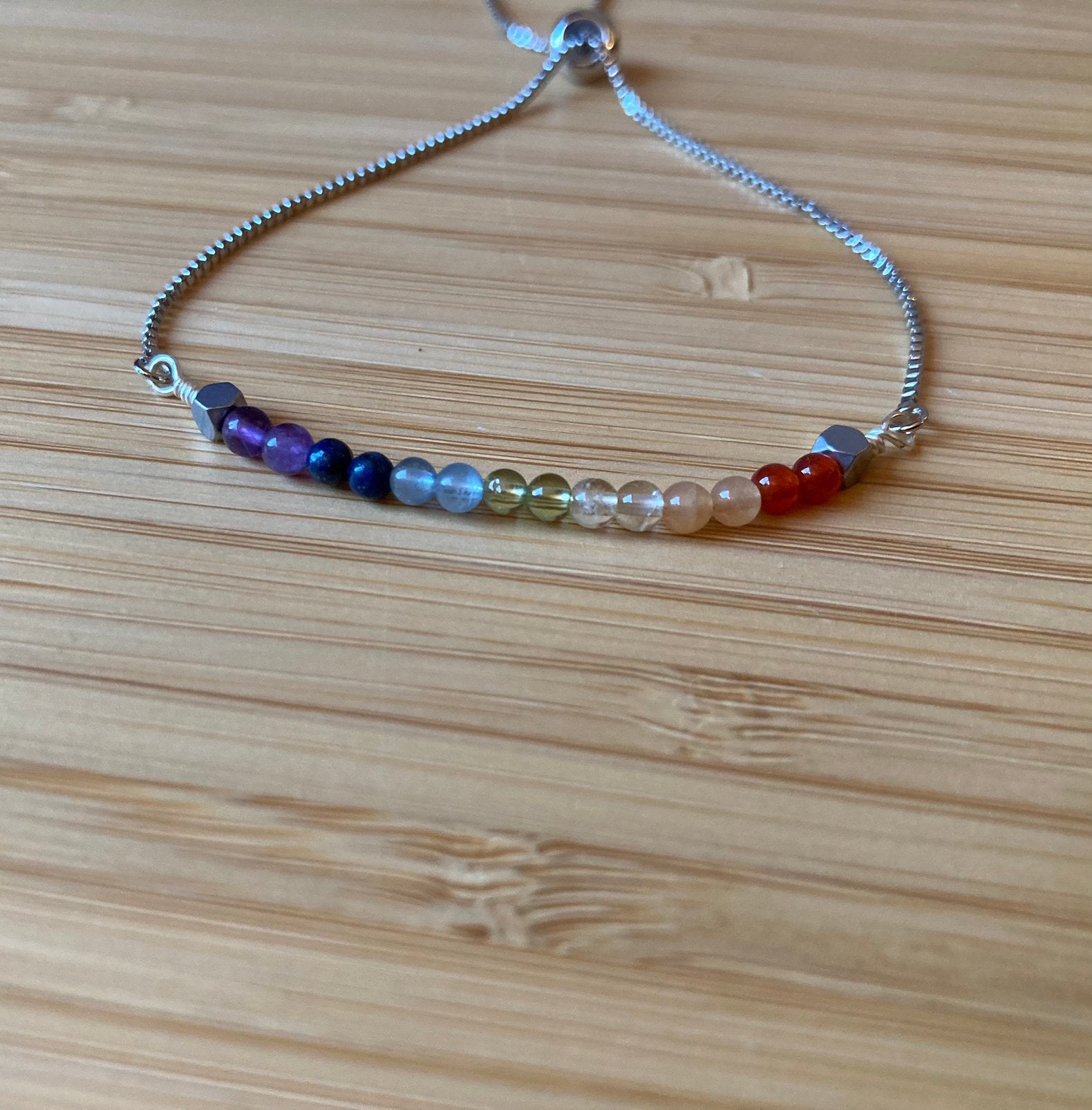 Chakra armband, Bijoux, Sacs & Beauté, Enlèvement ou Envoi, Comme neuf, Autres matériaux