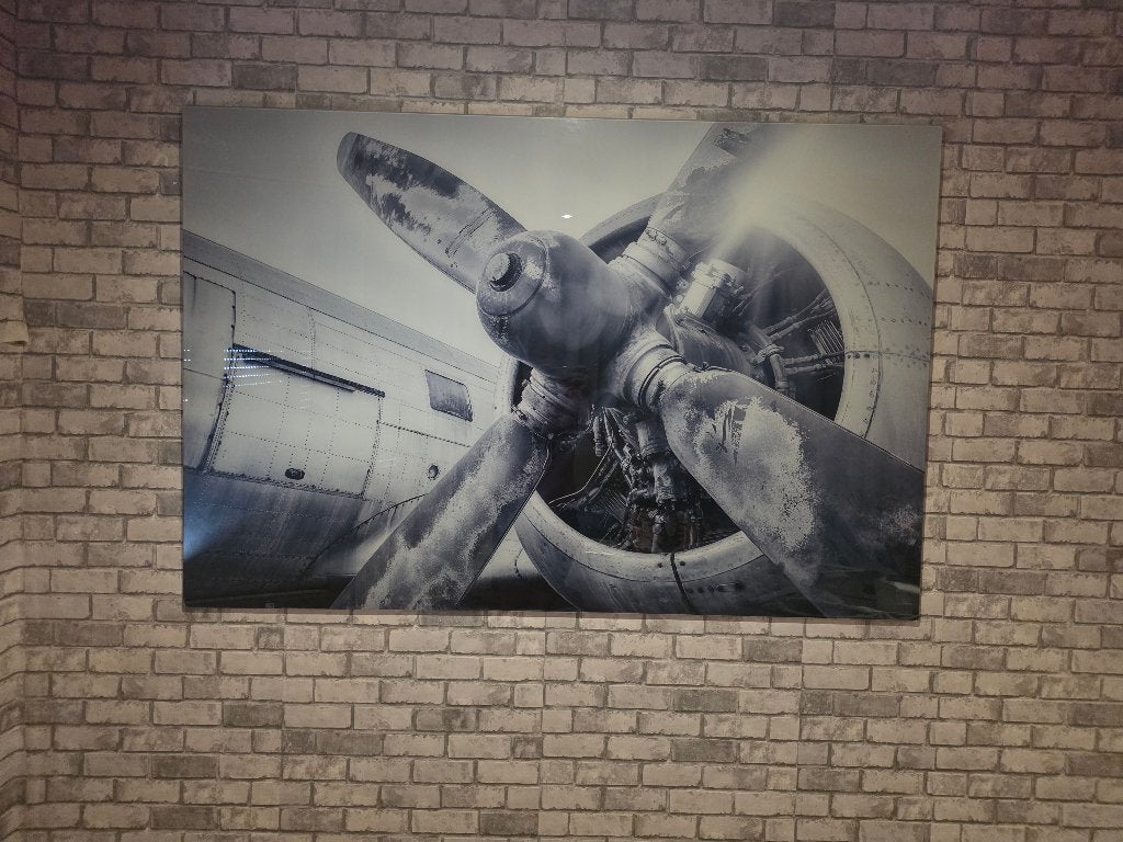 Wanddecoratie, Ophalen, Zo goed als nieuw, Glas, Wandbord of Wandpaneel