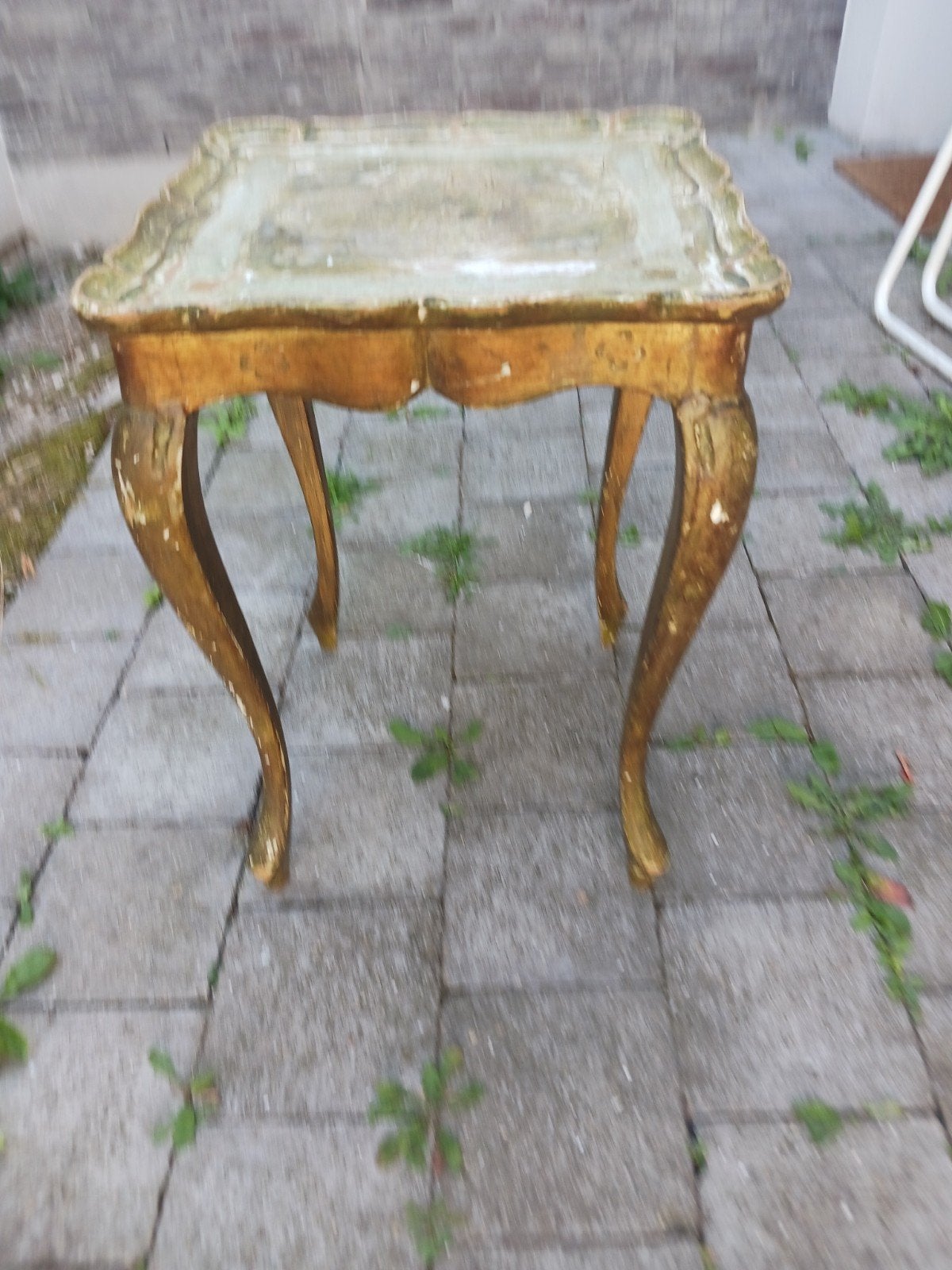 ancien table en bois, Enlèvement