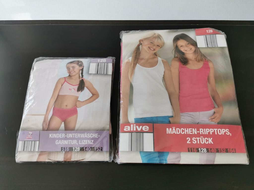 Pakket meisjeskledij maat 128, Hobby en Vrije tijd, Kledingpatronen, Ophalen of Verzenden
