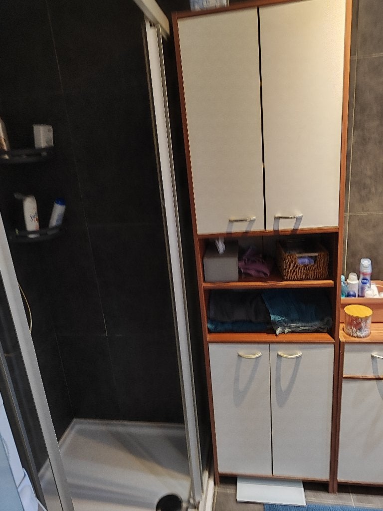 badkamermeubel, Huis en Inrichting, Ophalen, (Half)hoge kast, Gebruikt, 50 tot 100 cm