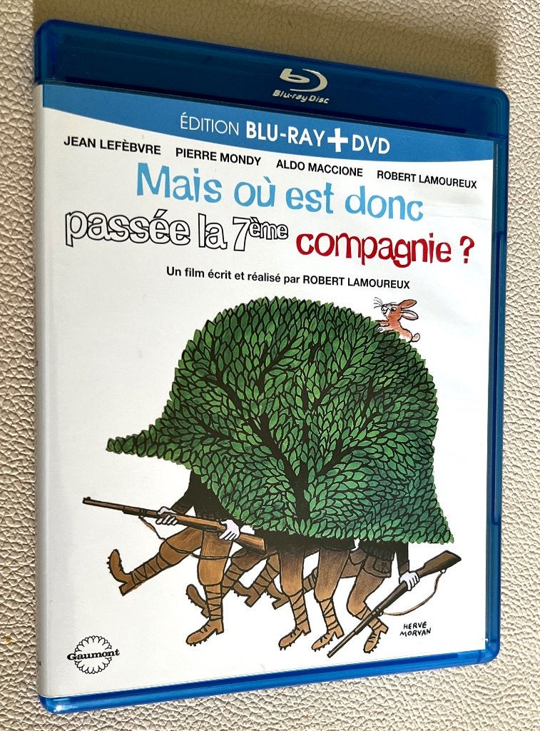 MAIS OÙ EST DONC PASSÉE LA 7è COMPAGNIE? (Cult) BLURAY + DVD, Cd's en Dvd's, Frans, Alle leeftijden, Film, Ophalen of Verzenden