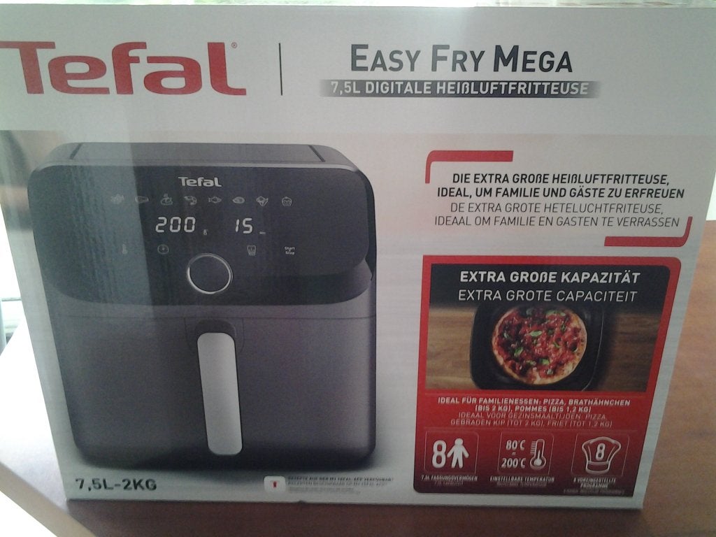 air fryer neuf, Electroménager, 4 litres ou plus, Enlèvement, Neuf, Pan intérieur amovible