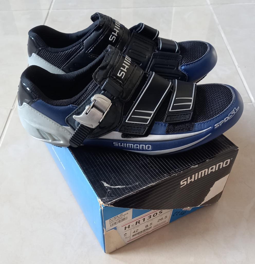 Chaussures de routes Shimano SH-130S pointure 42, Sport en Fitness, Wielrennen, Ophalen, Zo goed als nieuw, Schoenen