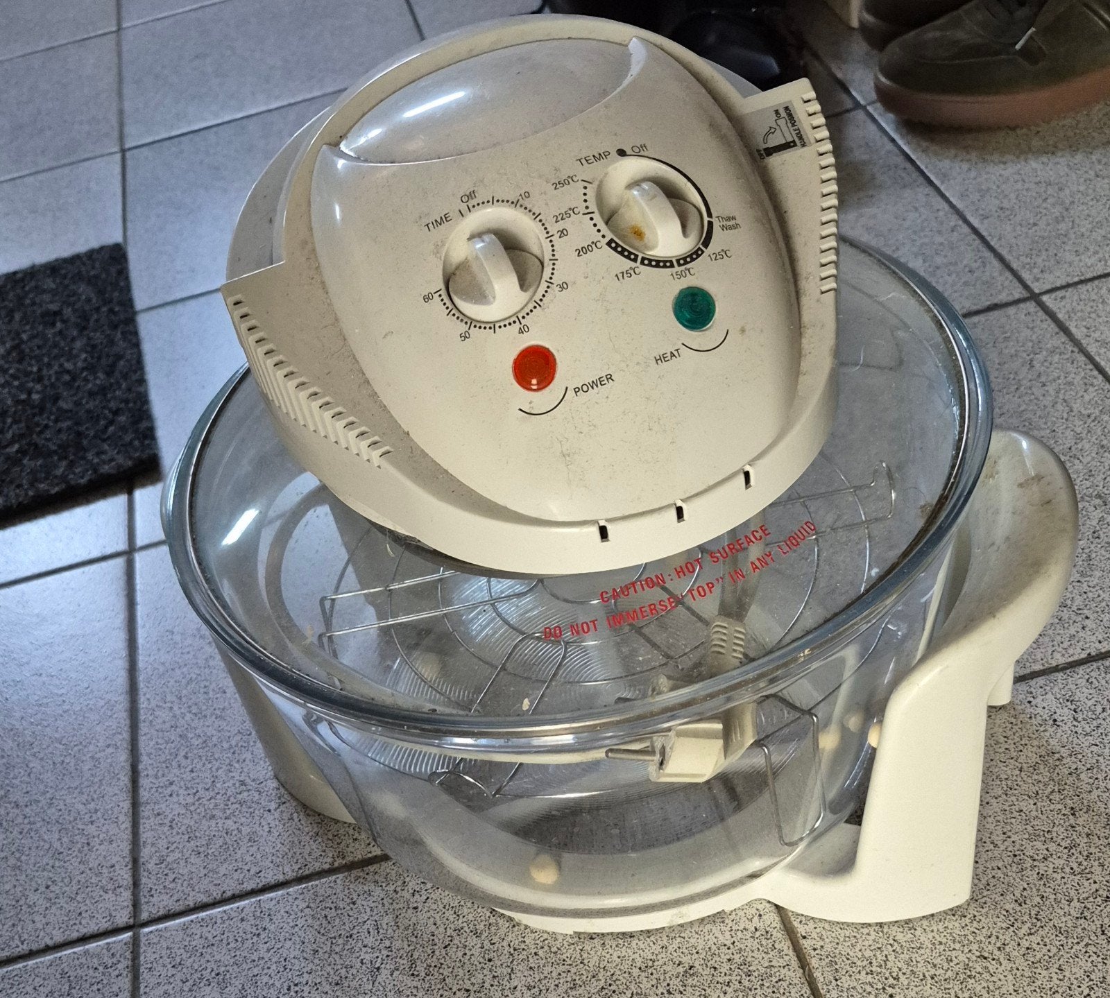 halogeenoven, Elektronische apparatuur, Ovens, Ophalen, Zo goed als nieuw, Halogeenoven