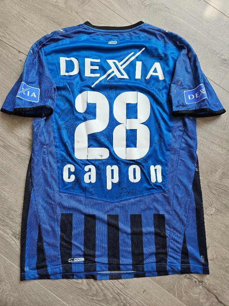 Brecht Capon - Club Brugge - Matchworn, Enlèvement ou Envoi, Utilisé, Maillot