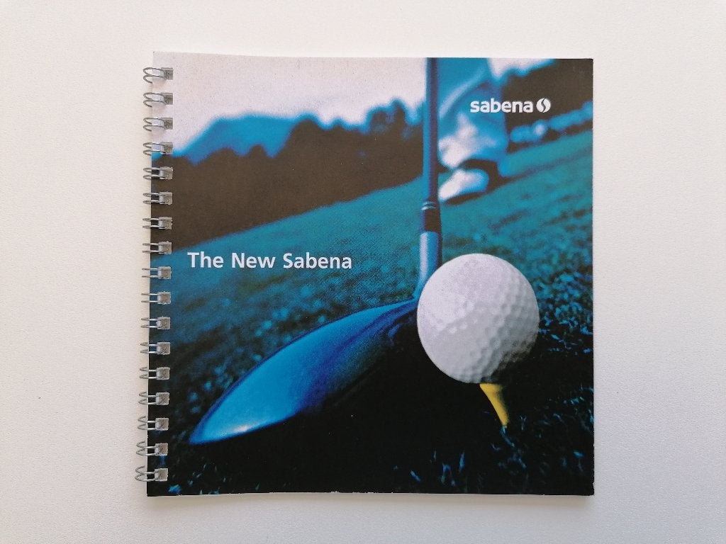 Sabena Book Leaflet - The New Sabena, Verzamelen, Verzenden, Nieuw
