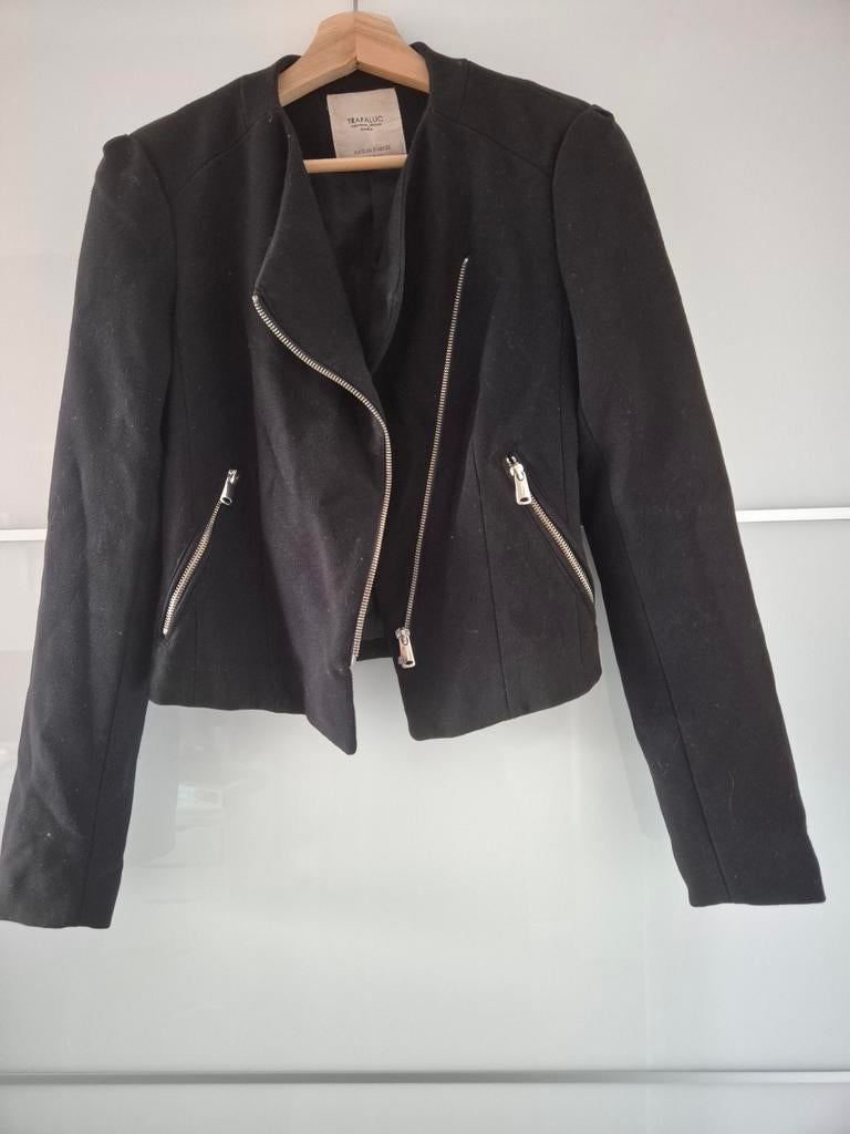 Zwarte jas van Zara, nieuw, Ophalen of Verzenden