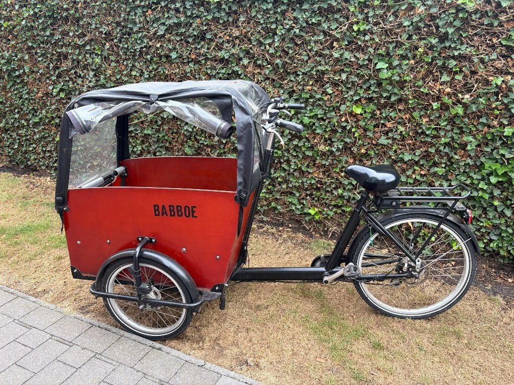 Elektrische bakfiets Babboe, Fietsen en Brommers, Fietsen | Bakfietsen, 4 kinderen of meer, Gebruikt, Elektrisch, Ophalen