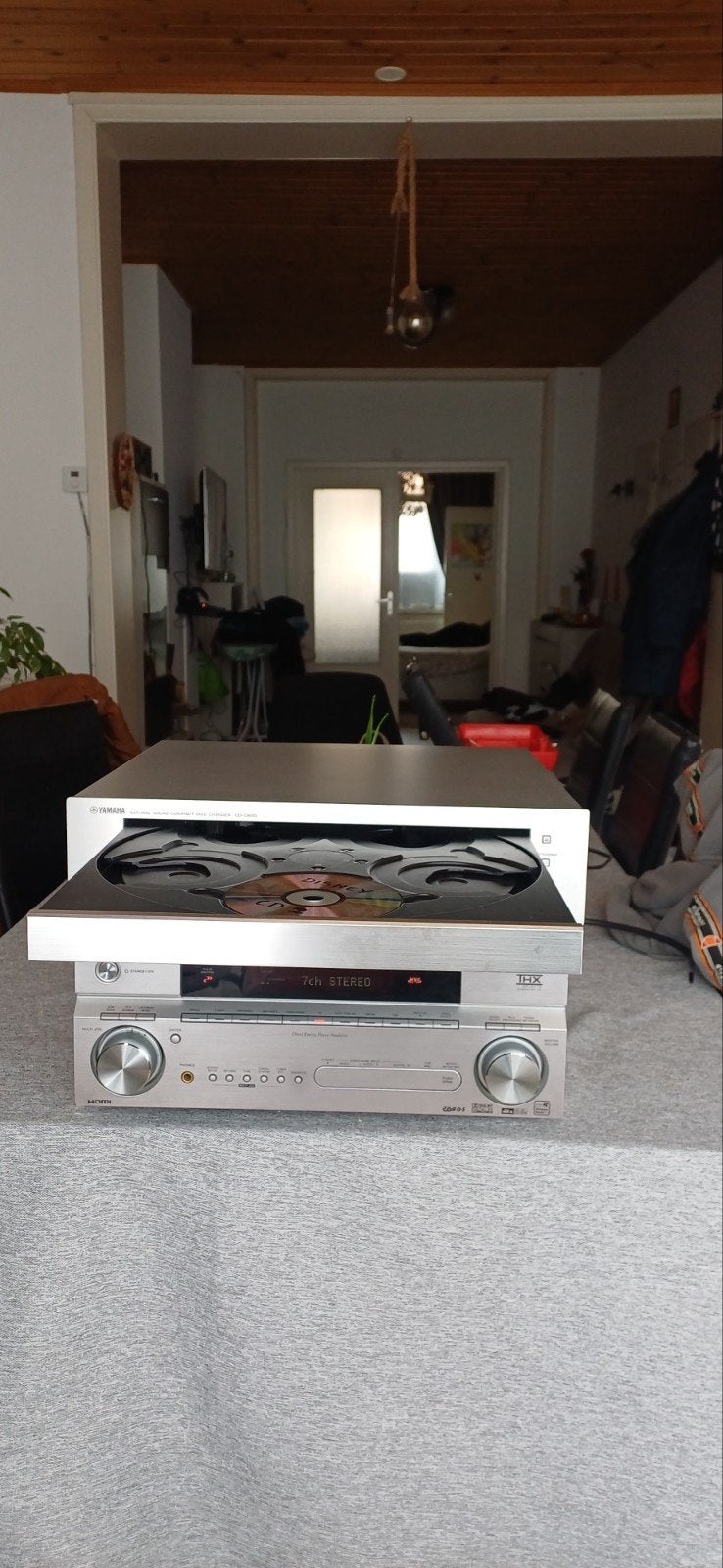 Set Audio Hi-Fi : Pioneer VSX-1016V (THX) + CD Yamaha, TV, Hi-fi & Vidéo, Chaîne Hi-fi, Enlèvement, Pioneer