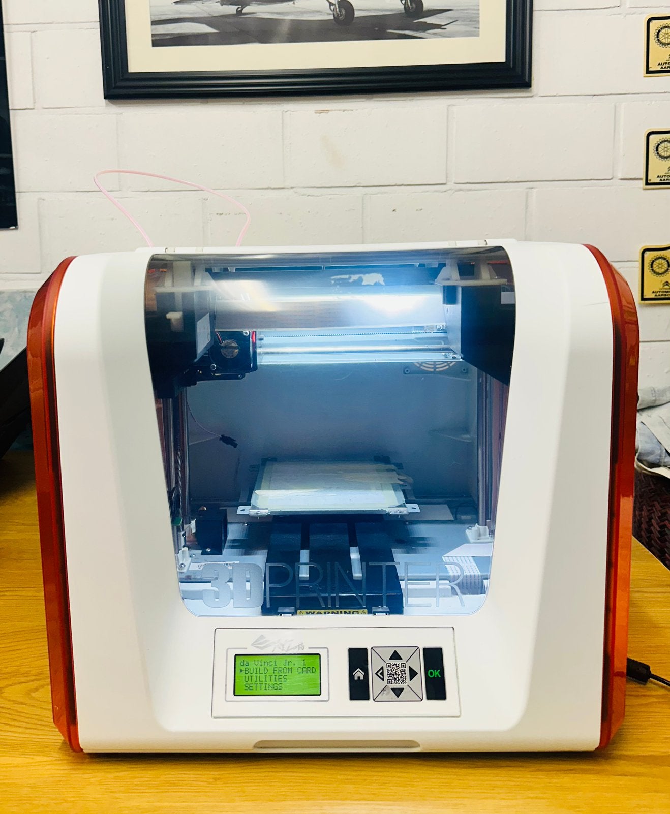 XYZprinting da Vinci Jr. 1.0 3D-printer – werkend, Informatique & Logiciels, Enlèvement, Comme neuf, Filament