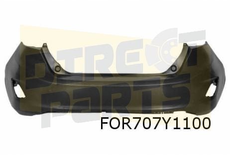 Ford Fiesta VII (3/17-1/22) achterbumper (primer) Origineel!, Neuf, Arrière, -, Ford