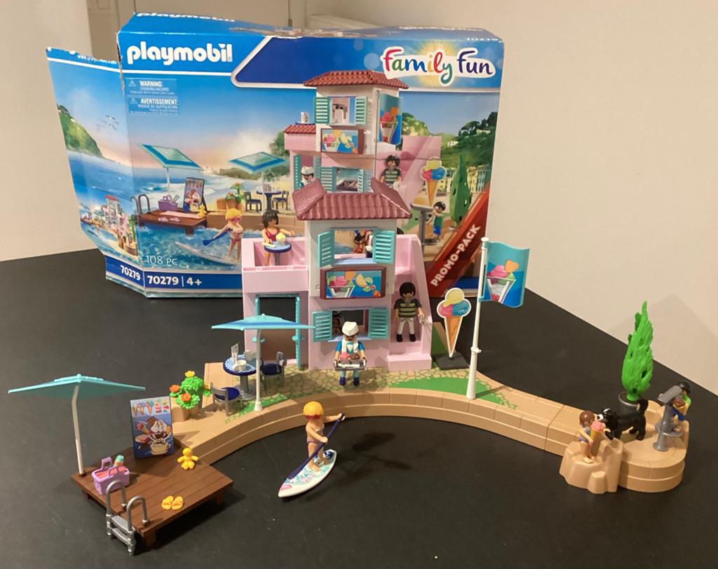 Playmobil 70279: Gletsjer aan de rand van het water., Ophalen of Verzenden, Zo goed als nieuw, Complete set