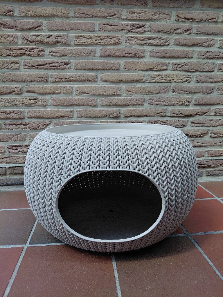 Corbeille pour chat, Enlèvement, Comme neuf, Polyester